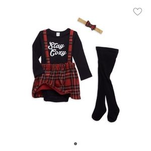 Baby girl 4 piece outfit